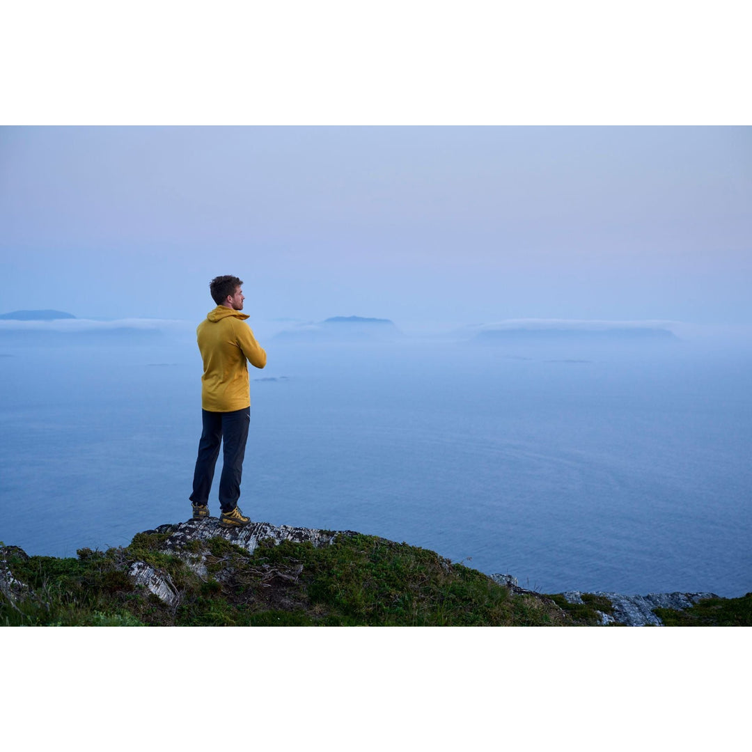NIBBA MERINO JACKET W/HOOD MAN - Devold New Zealand