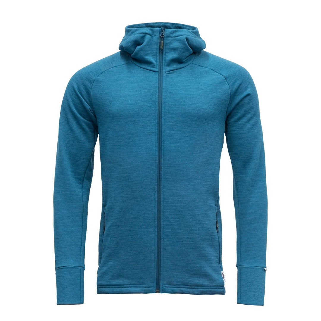 NIBBA MERINO JACKET W/HOOD MAN - Devold New Zealand