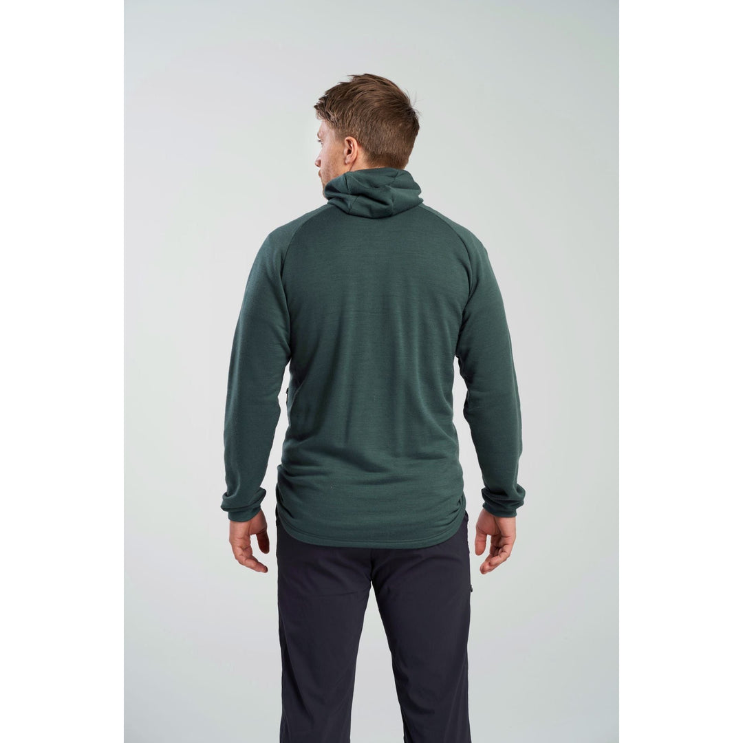 NIBBA MERINO JKT HOOD MAN WOODS - Devold New Zealand