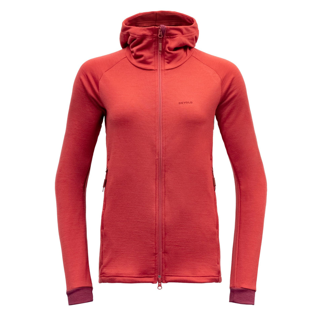 NIBBA MERINO JKT HOOD WMN BEAUTY - Devold New Zealand