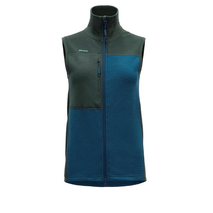 NIBBA PRO VEST WOMAN ‘FLOOD/WOODS’ - Devold New Zealand