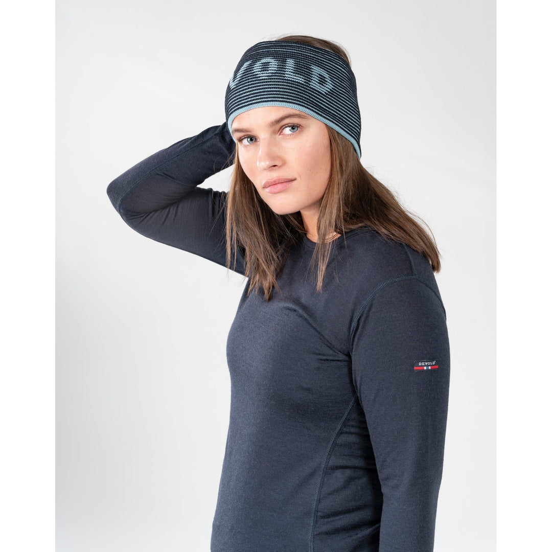 Rib Logo Merino Headband - Devold New Zealand