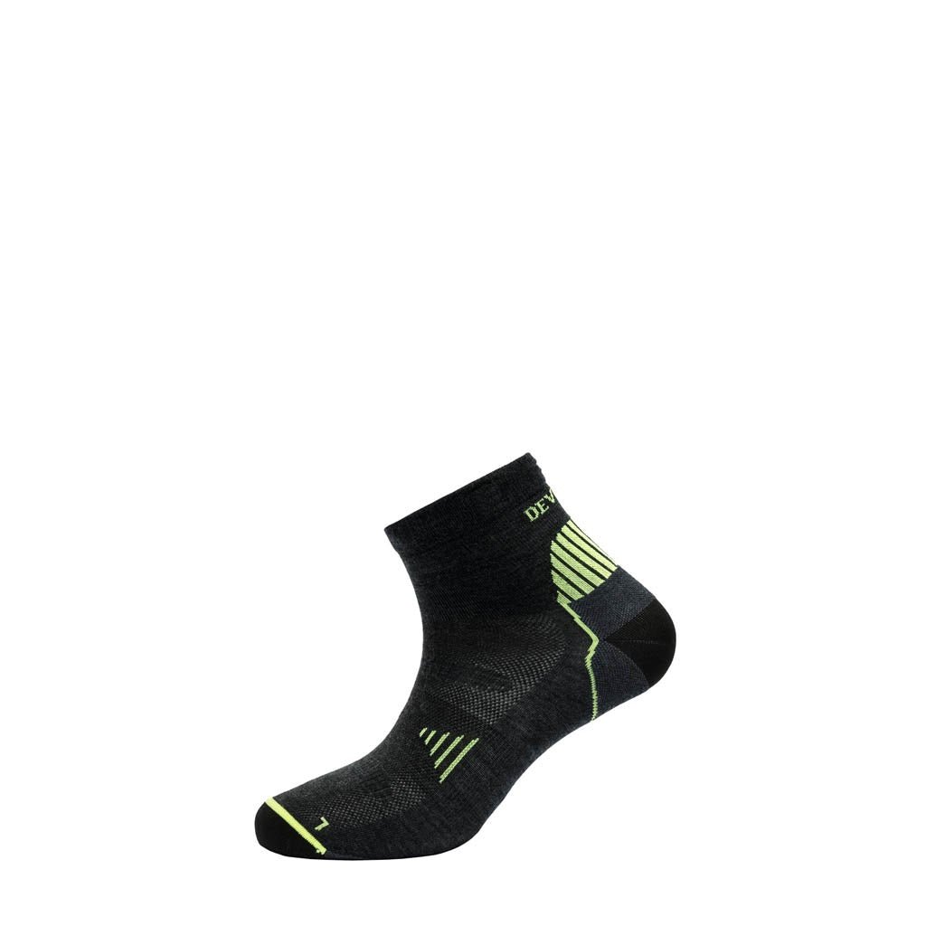 RUNNING ANKLE SOCKS DARK GREY - Devold New Zealand