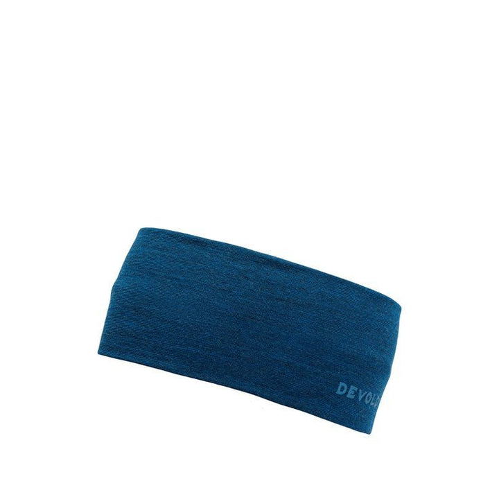 RUNNING MERINO 130 HEADBAND SKYDIVER DARK - Devold New Zealand