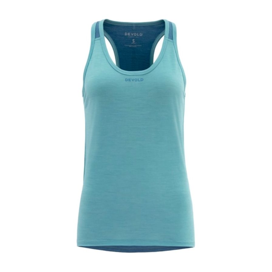 RUNNING MERINO 130 RACERBACK WOMAN TROPICAL $119.90 - Devold New Zealand