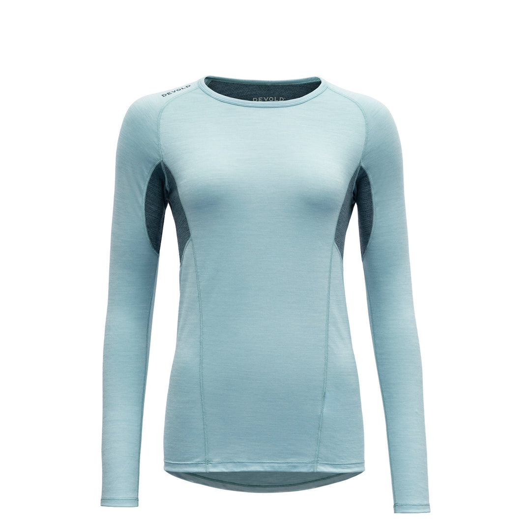 RUNNING MERINO 130 SHIRT WOMAN CAMEO - Devold New Zealand