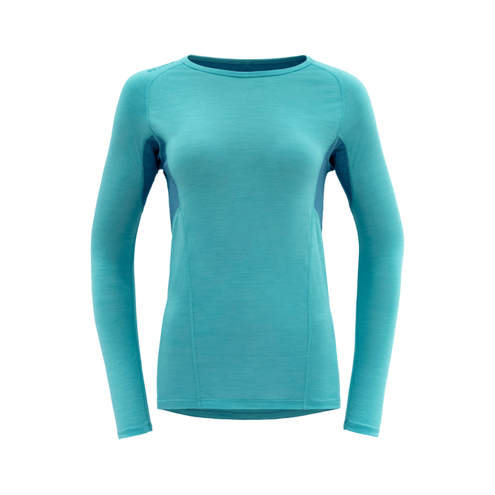 RUNNING MERINO 130 SHIRT WOMAN TROPICAL - Devold New Zealand