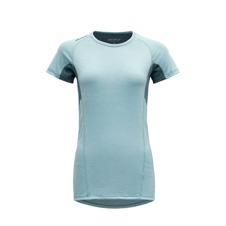 RUNNING MERINO 130 T-SHIRT WOMAN CAMEO - Devold New Zealand