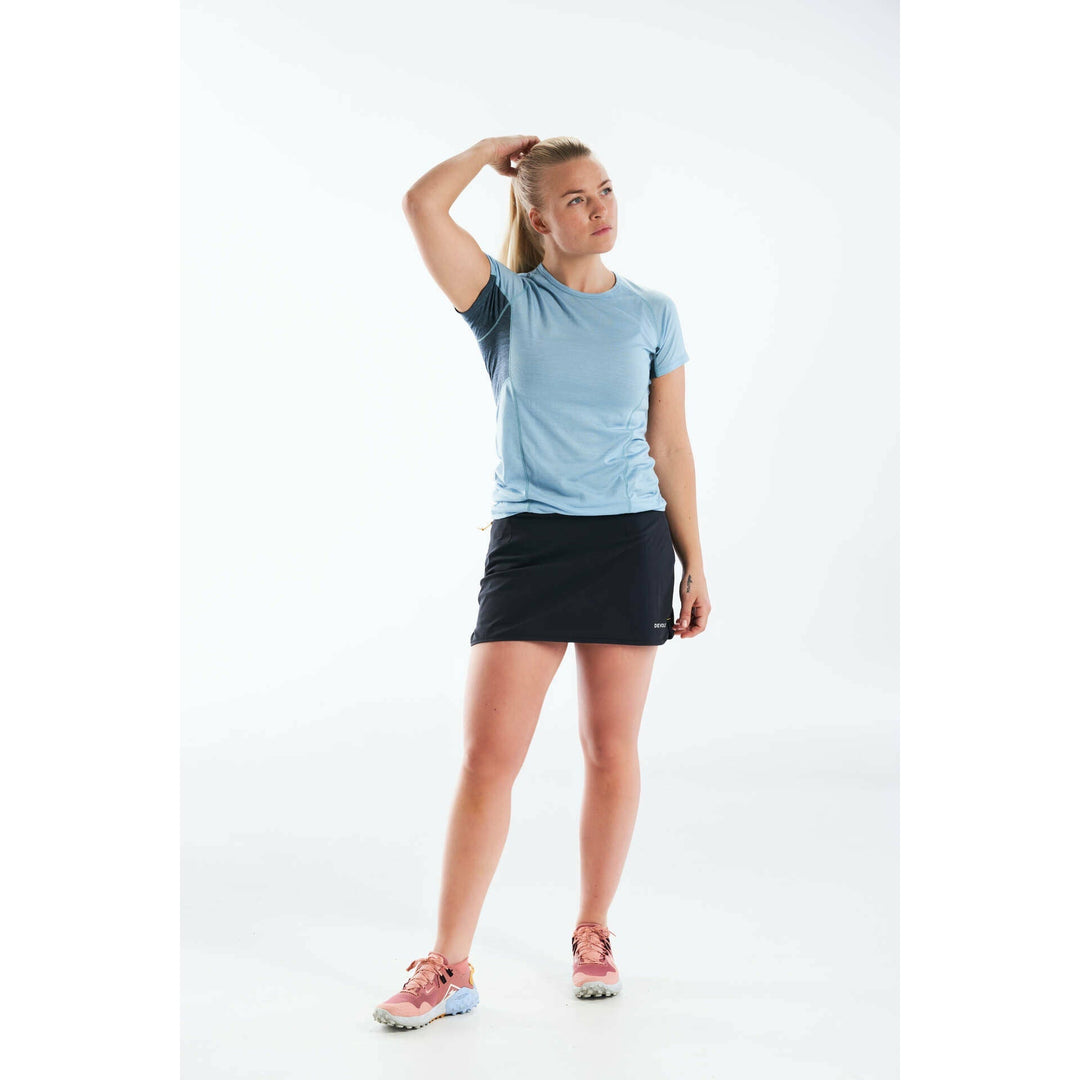 RUNNING MERINO 130 T-SHIRT WOMAN CAMEO - Devold New Zealand