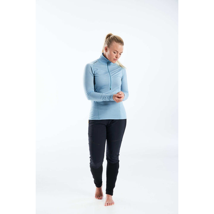 RUNNING MERINO 130 ZIP NECK WOMAN (New) - Devold New Zealand