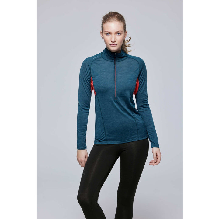 RUNNING MERINO 130 ZIP NECK WOMAN (New) - Devold New Zealand
