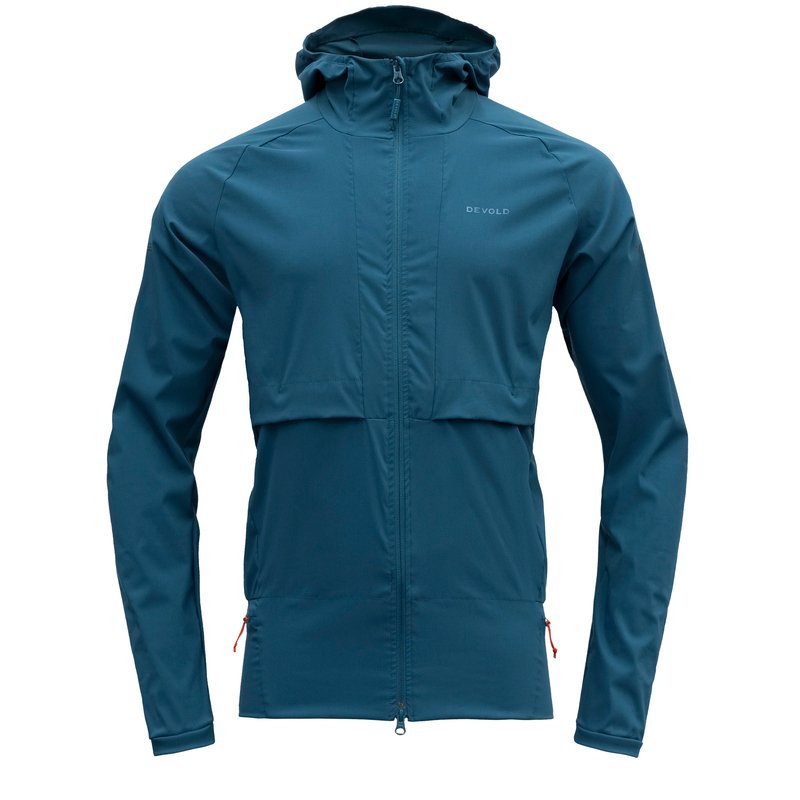 RUNNING MERINO JACKET MAN FLOOD - Devold New Zealand