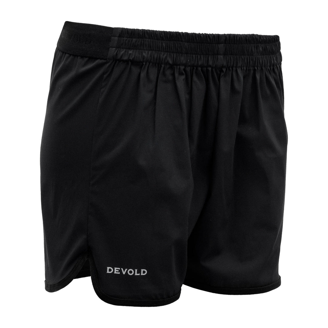 RUNNING WOMAN SHORT SHORTS CAVIAR - Devold New Zealand