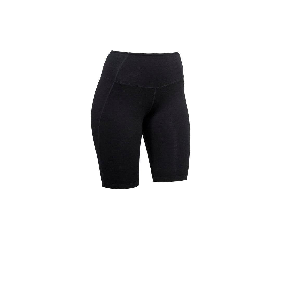 RUNNING WOMAN SHORT TIGHTS CAVIAR - Devold New Zealand