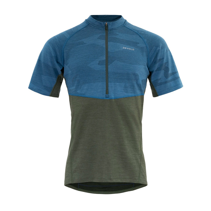 STANDAL MERINO TEE ZIP NECK MAN - Devold New Zealand