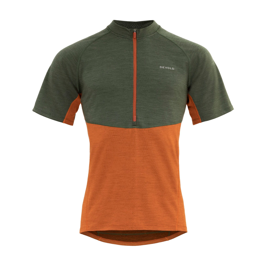 STANDAL MERINO TEE ZIP NECK MAN - Devold New Zealand
