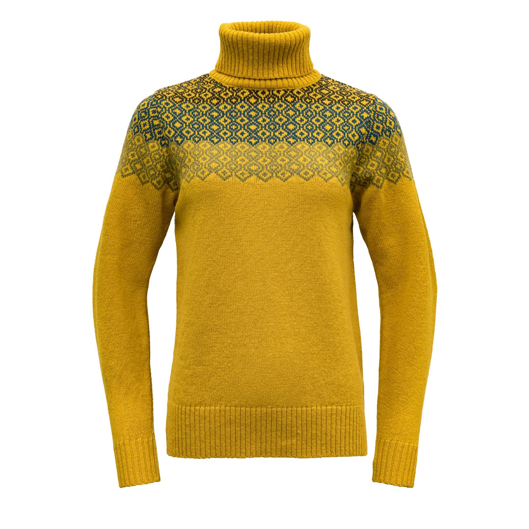SYVDE WOOL HIGH NECK WOMAN ARROWWOOD - Devold New Zealand