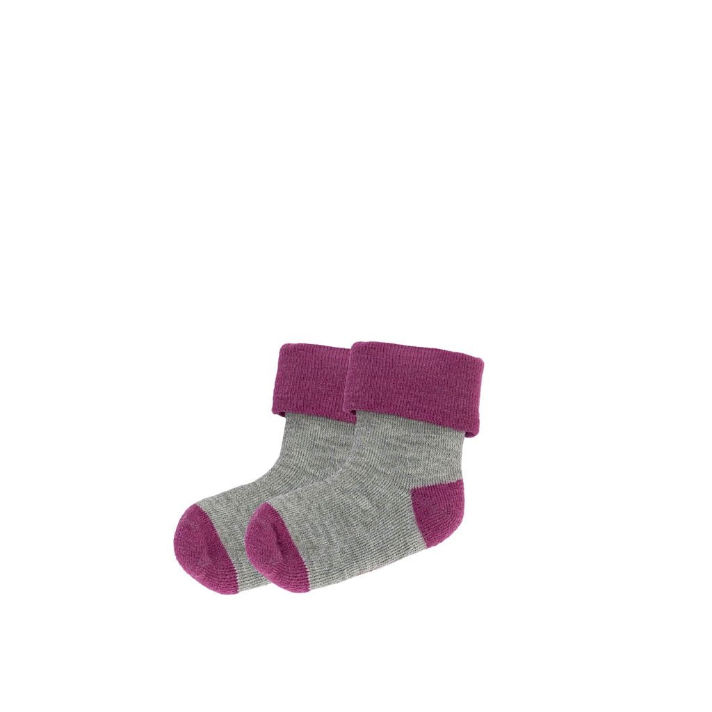 TEDDY SOCK 2PK PEONY - Devold New Zealand
