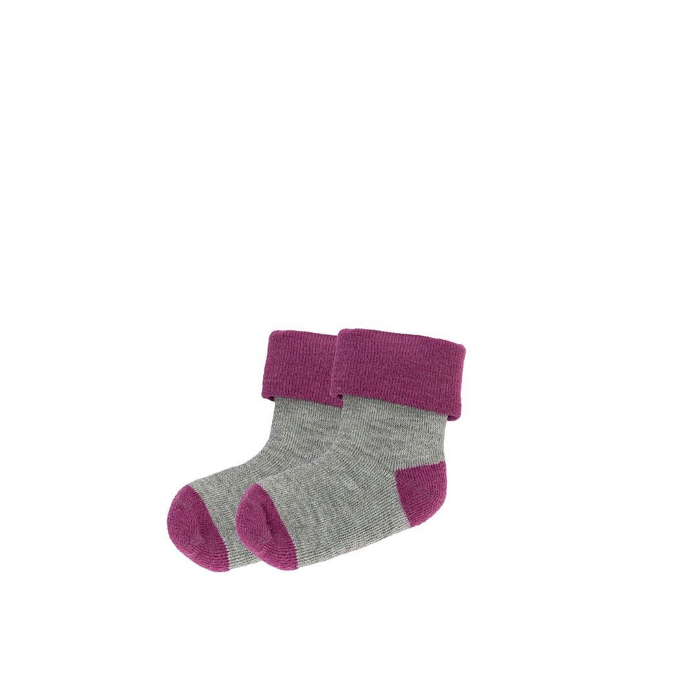 TEDDY SOCK 2PK PEONY - Devold New Zealand