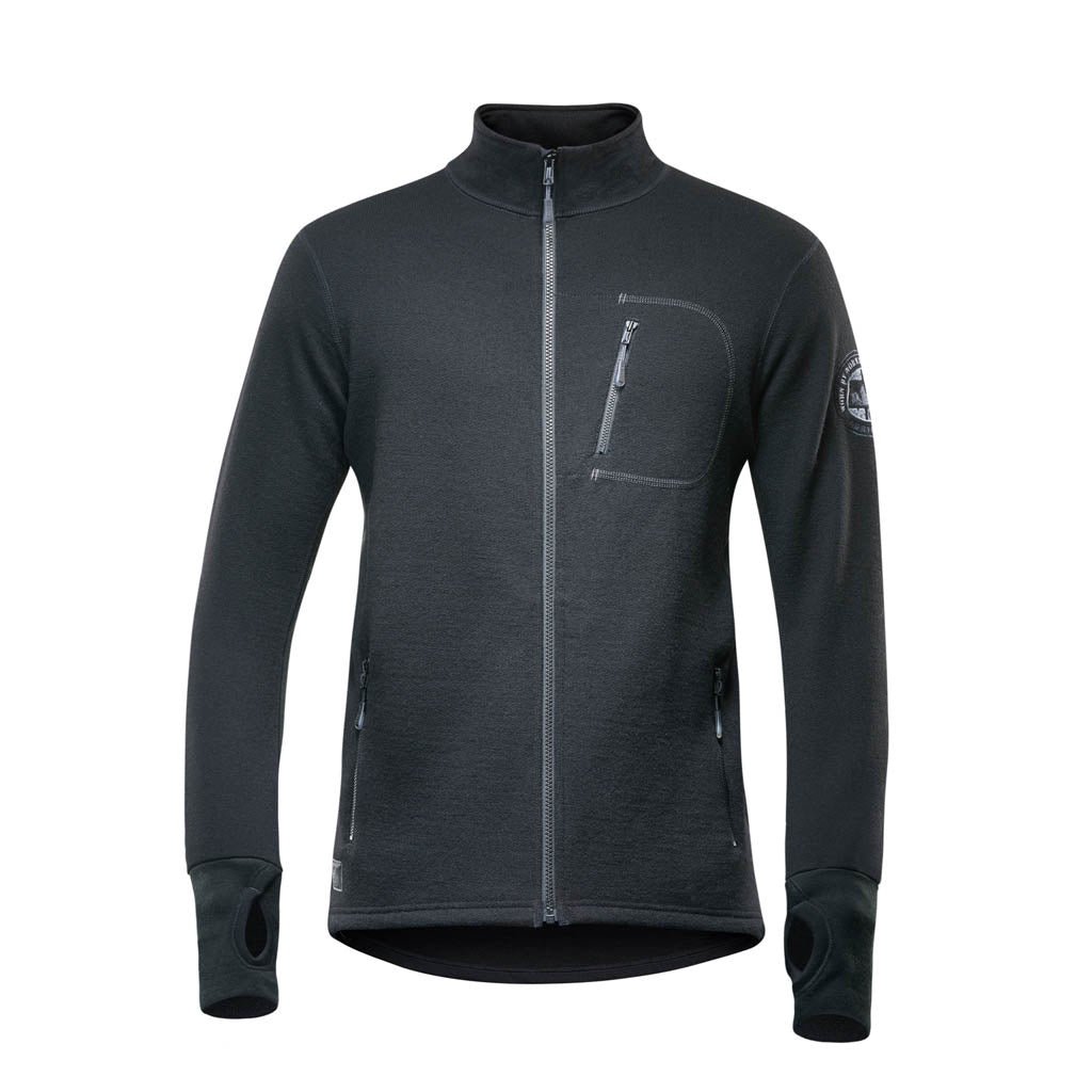 THERMO MAN JACKET BLACK - Devold New Zealand