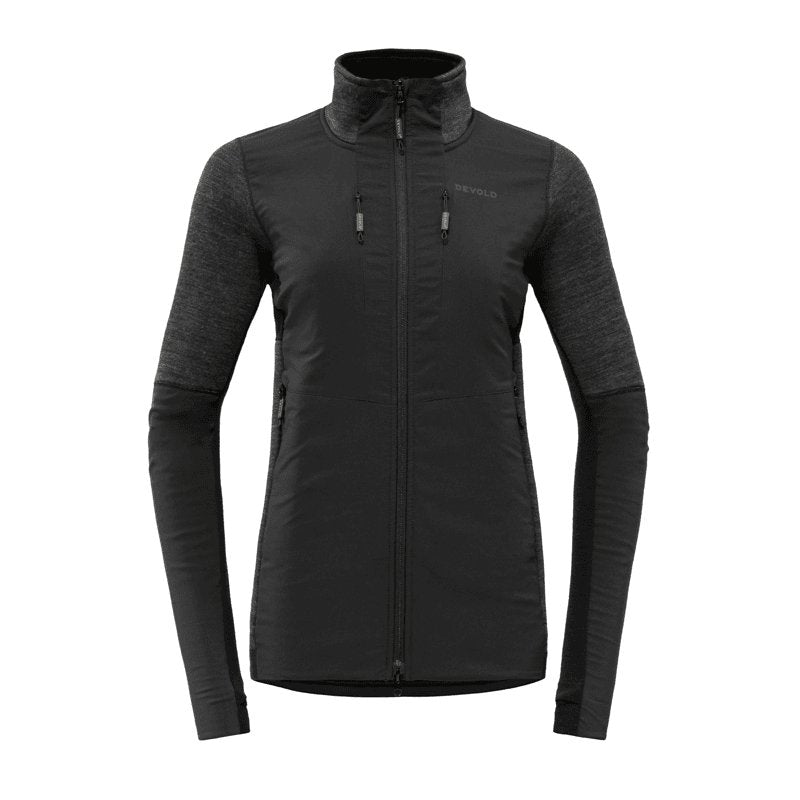 TINDEN HYBRID WOMAN JACKET ANTHRACITE - Devold New Zealand