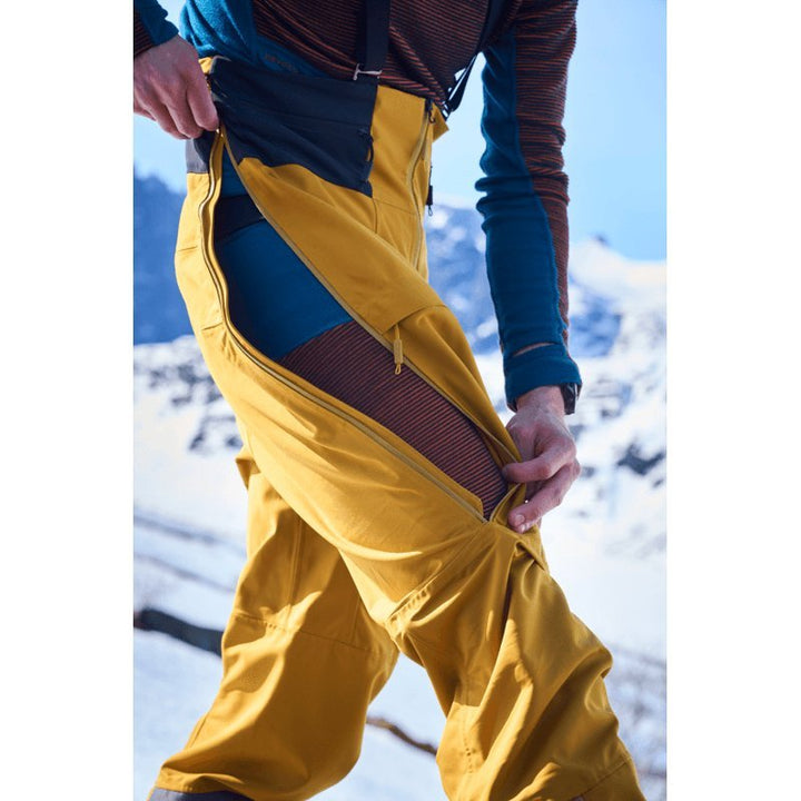 TROLLKYRKJA WOOLSHELL BIB MAN - Devold New Zealand