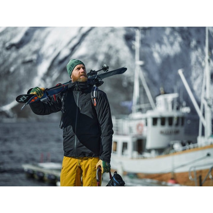 TROLLKYRKJA WOOLSHELL JKT MAN CAVIAR - Devold New Zealand