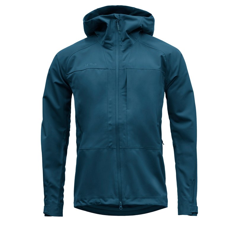 TROLLKYRKJA WOOLSHELL JKT MAN 'FLOOD' - Devold New Zealand