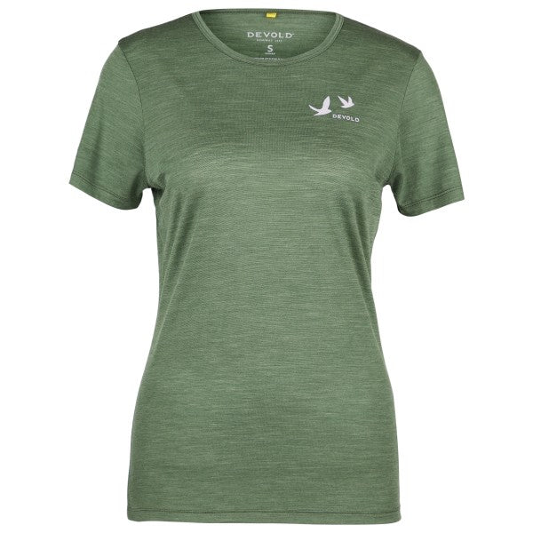 Women's Active Birds Merino T-Shirt - Devold New Zealand