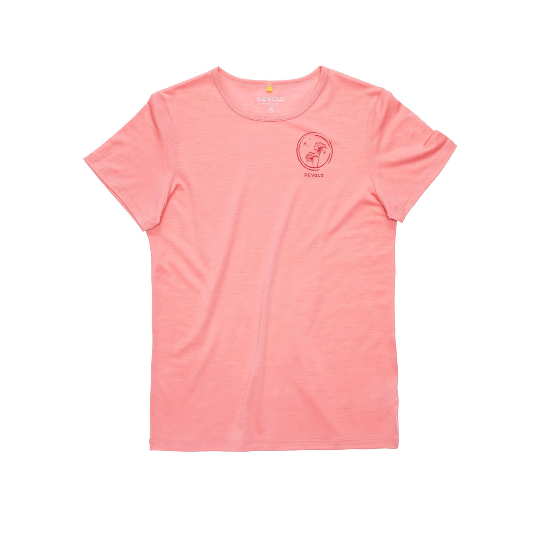 Women's Active Spring Short Sleeve - Devold New Zealand