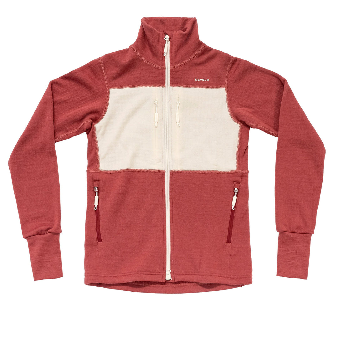 Women's Egga Grid Merino Jacket - Devold New Zealand