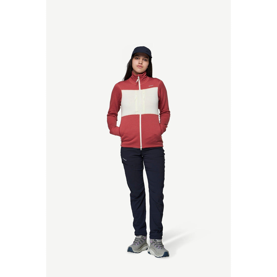 Women's Egga Grid Merino Jacket - Devold New Zealand