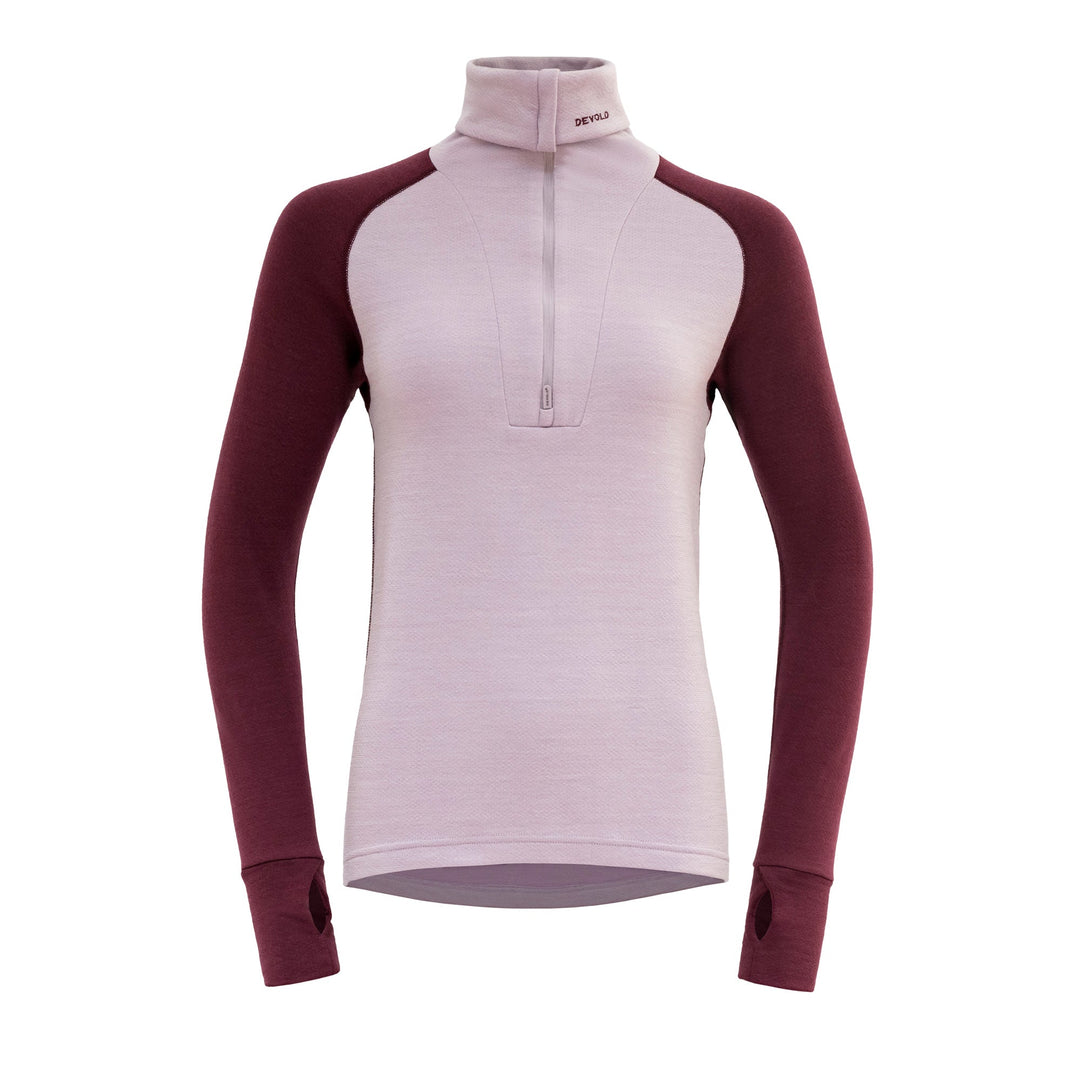 Women's Expedition Merino Silk 235 Zip Neck - Devold New Zealand