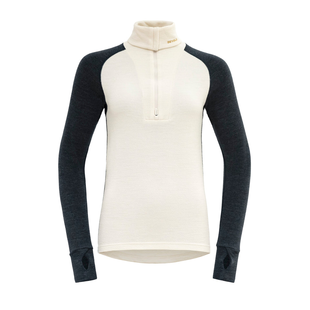 Women's Expedition Merino Silk Zip Neck - Devold New Zealand