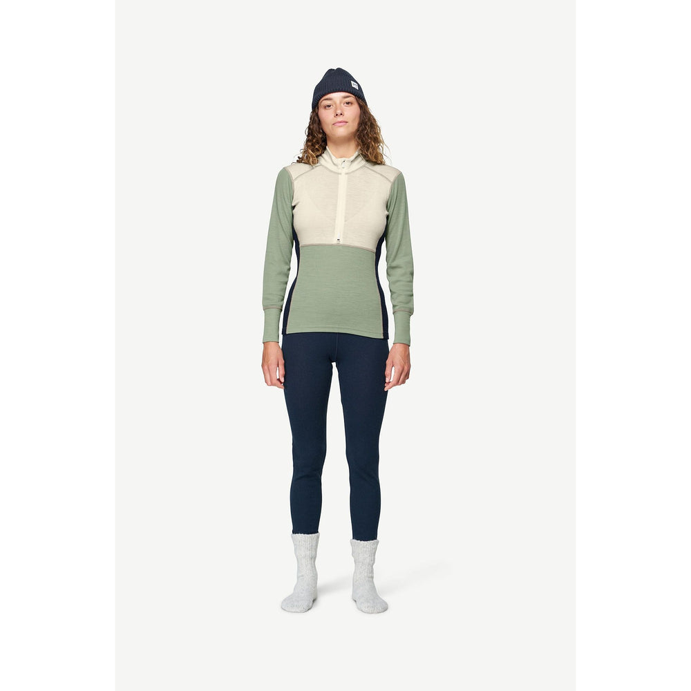 Women's Lauparen Merino 190 Zip Neck - Devold New Zealand