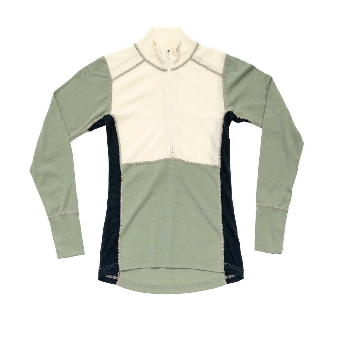 Women's Lauparen Merino 190 Zip Neck - Devold New Zealand