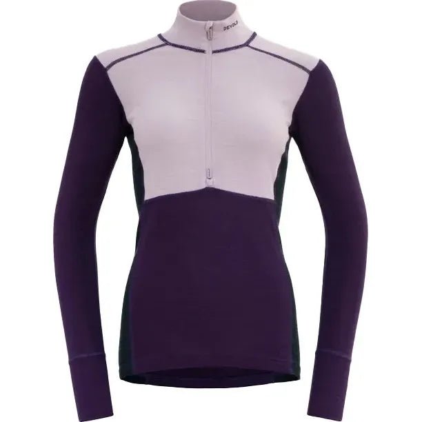 Women's Lauparen Merino 190 Zip Neck - Devold New Zealand