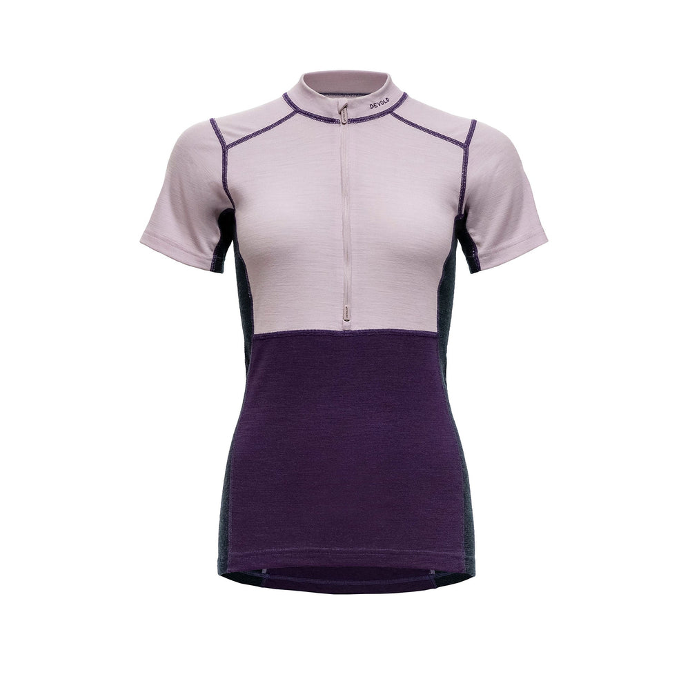Women's Lauparen Merino 190 Zip Tee - Devold New Zealand