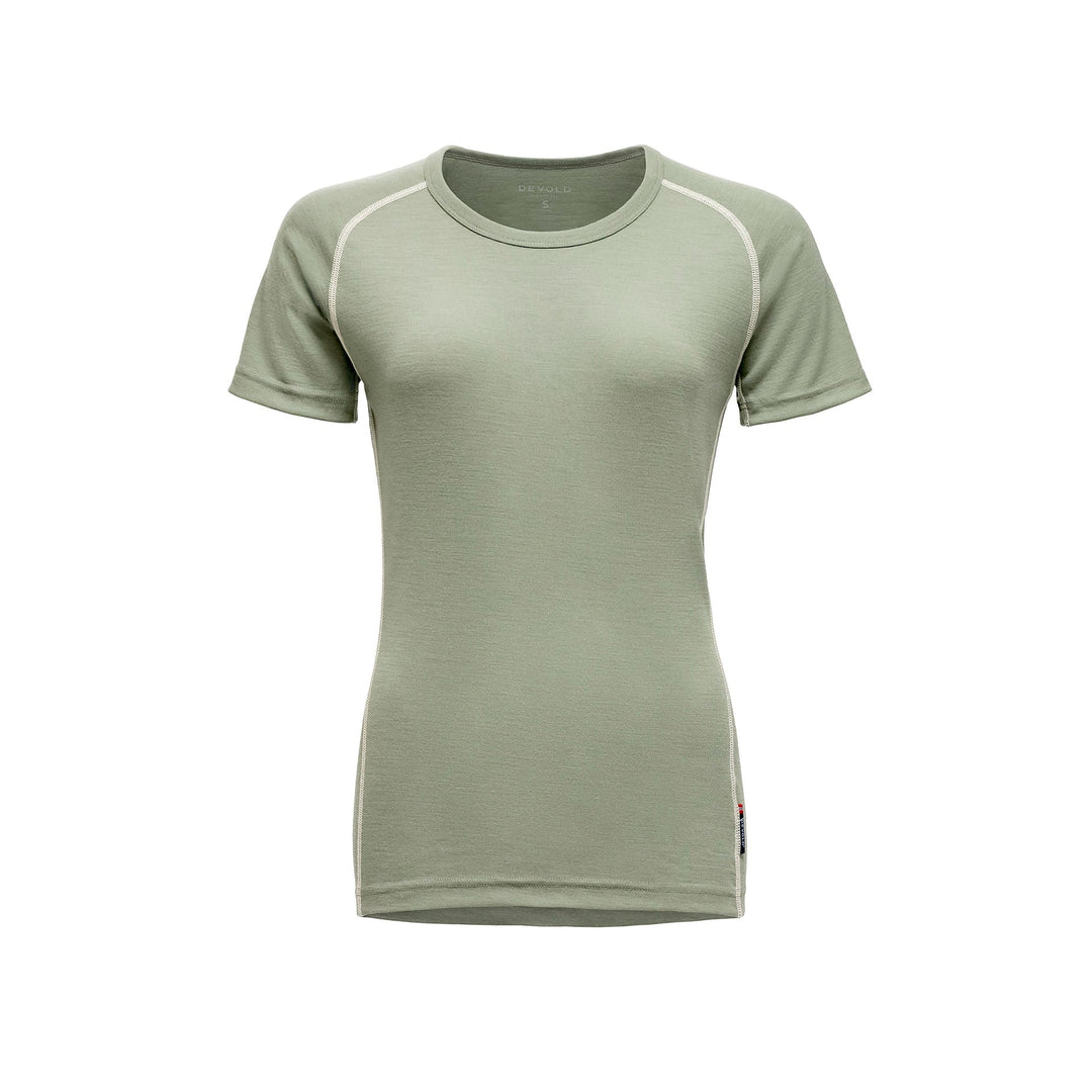 Women's Lauparen Merino Base Tee - Devold New Zealand