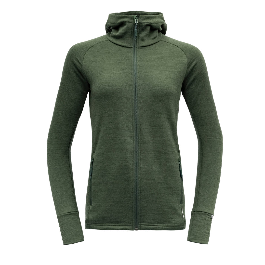 Women's Nibba Merino Jacket W/Hood - Devold New Zealand