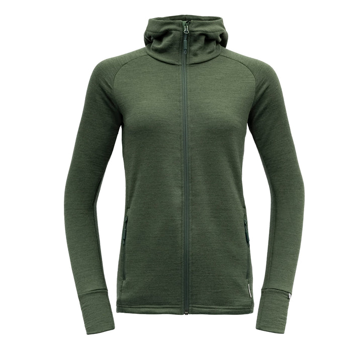 Women's Nibba Merino Jacket W/Hood - Devold New Zealand