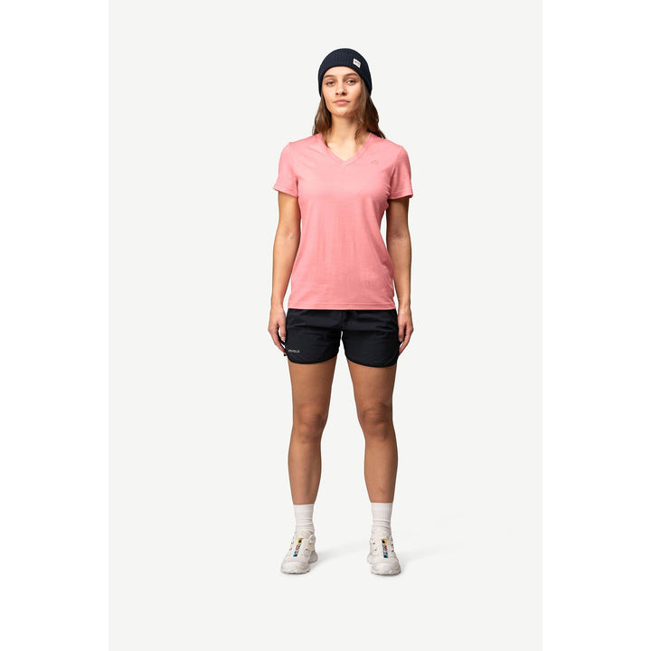 Women's Premium Merino V Neck T-Shirt - Devold New Zealand
