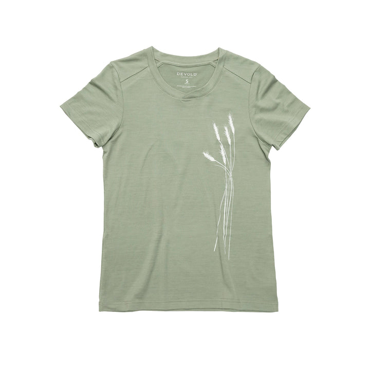 Women's Premium Oats Merino T-Shirt - Devold New Zealand