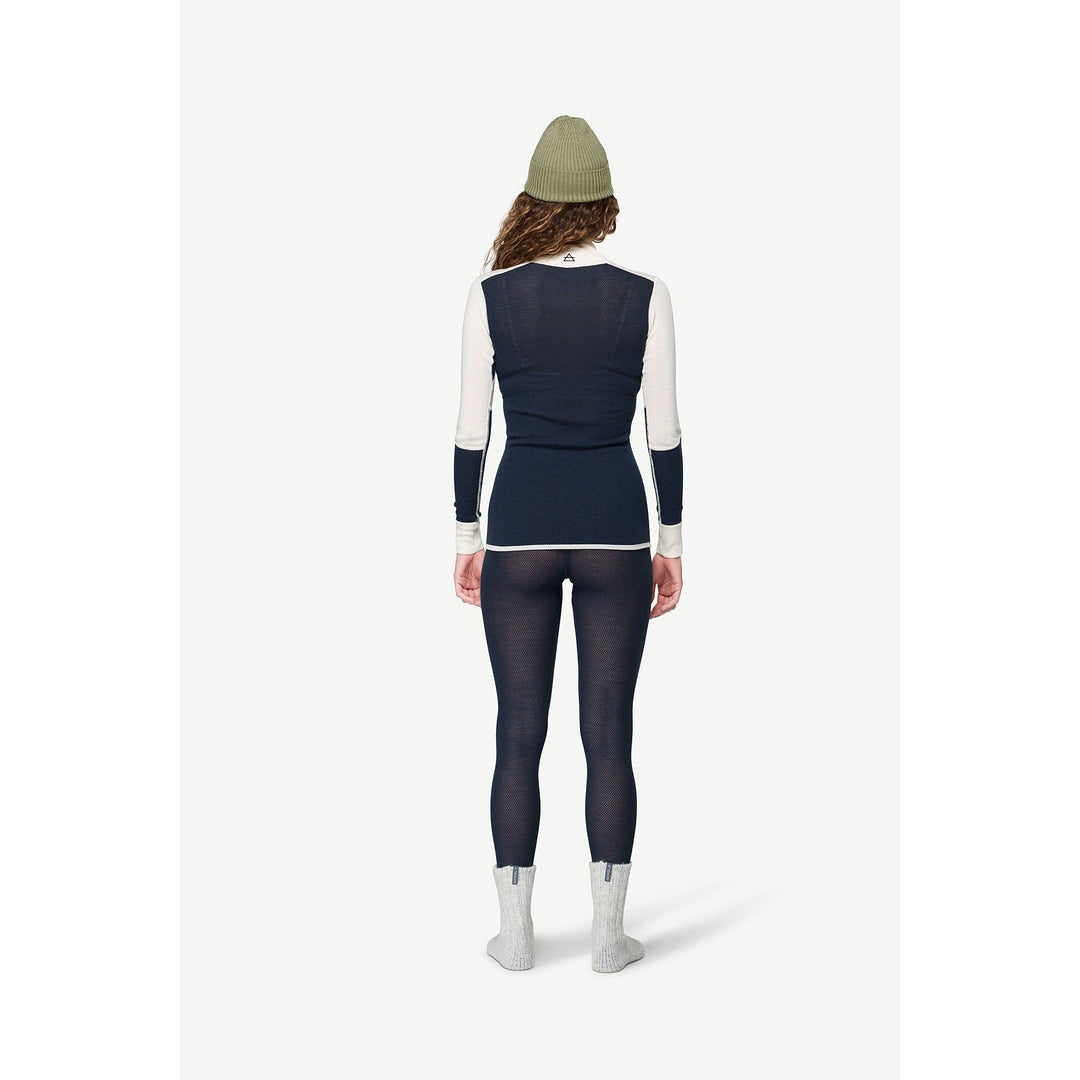 Women's Wool Mesh Merino Zip Neck - Devold New Zealand