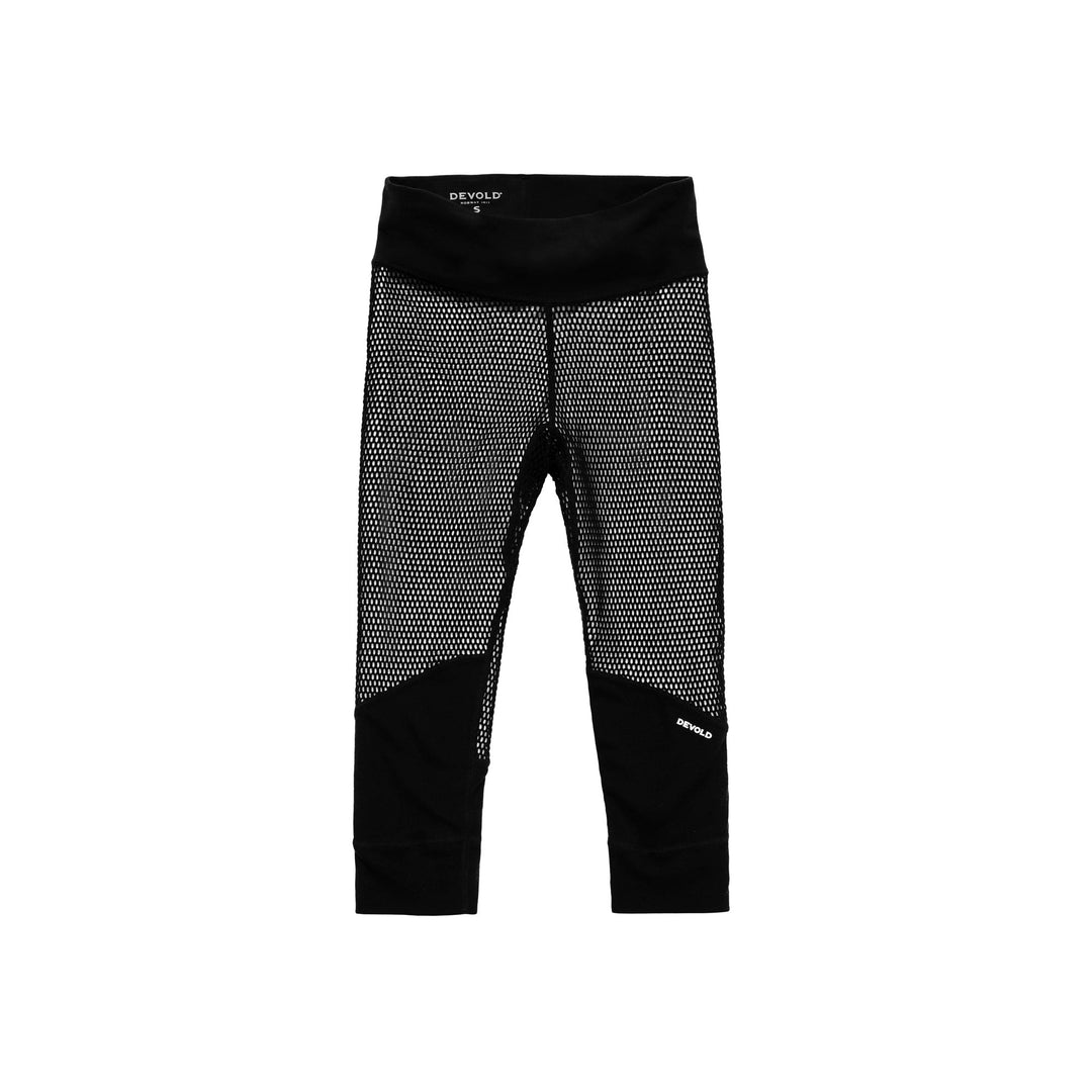 Women's Wool Mesh Pro Merino 3/4 Leggings - Devold New Zealand