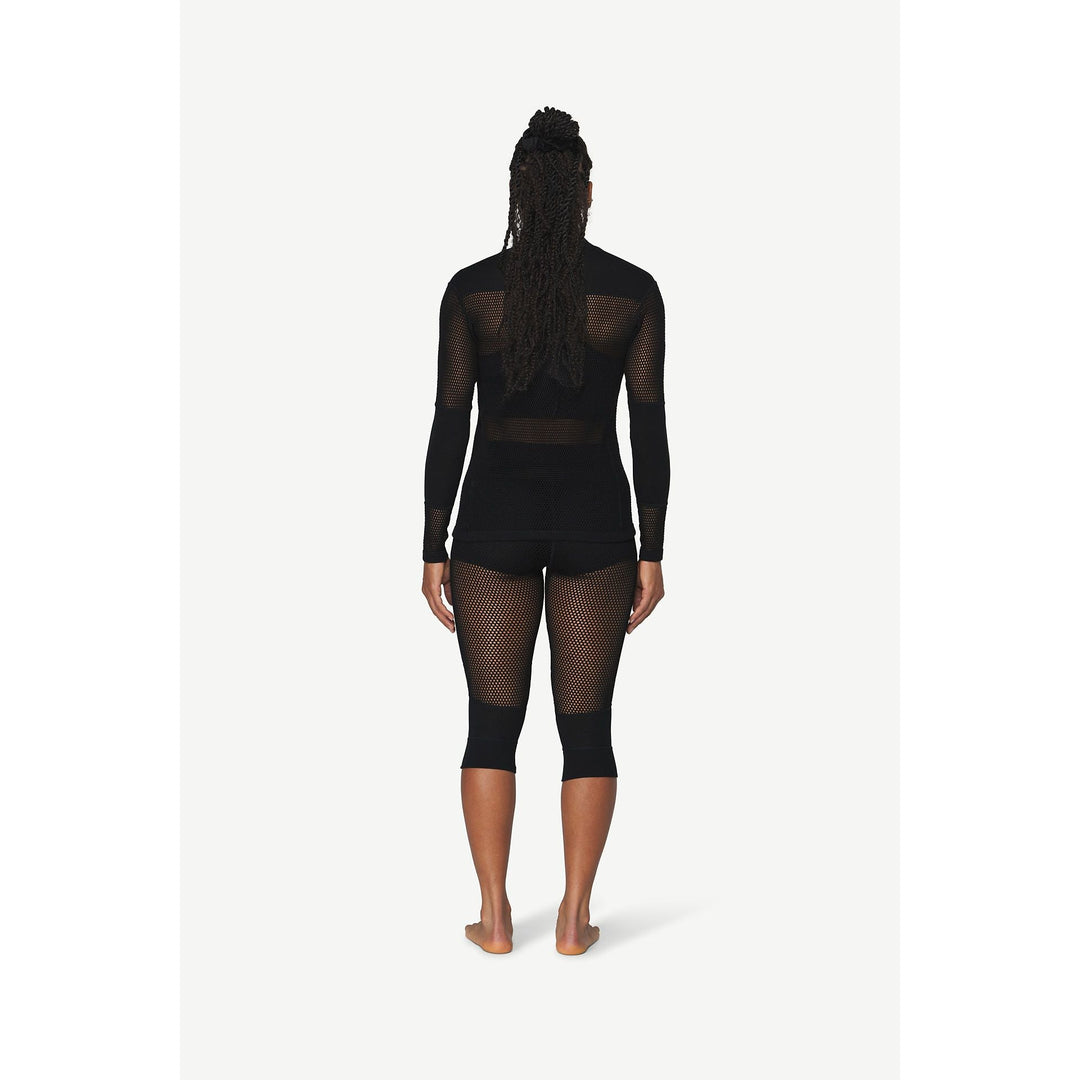 Women's Wool Mesh Pro Merino Zip Neck - Devold New Zealand