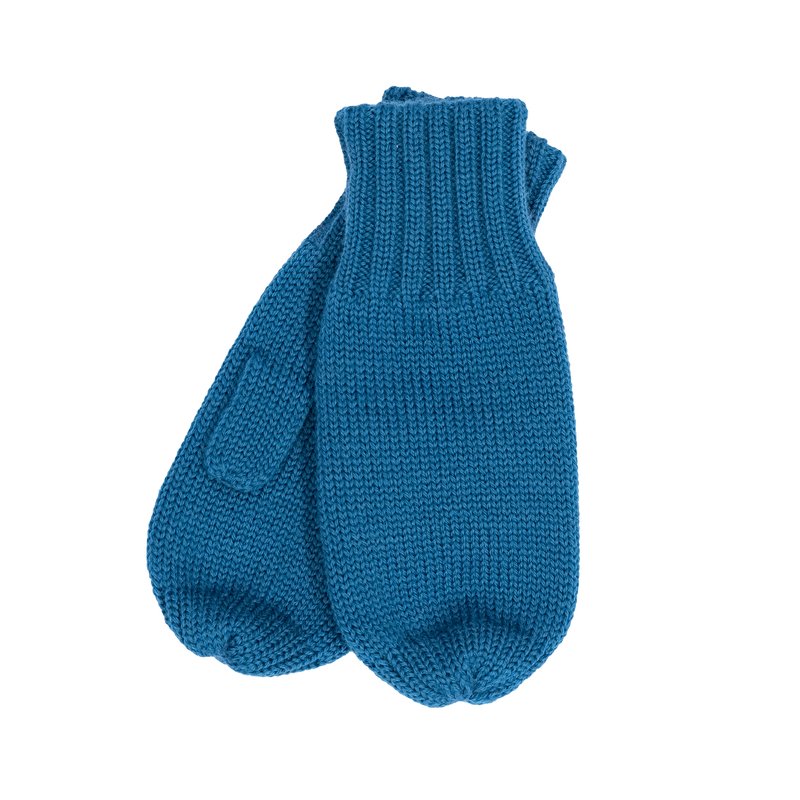 WOOL KID MITTEN BLUE - Devold New Zealand