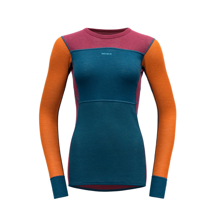 WOOL MESH 190 SHIRT WOMAN BEETROOT - Devold New Zealand