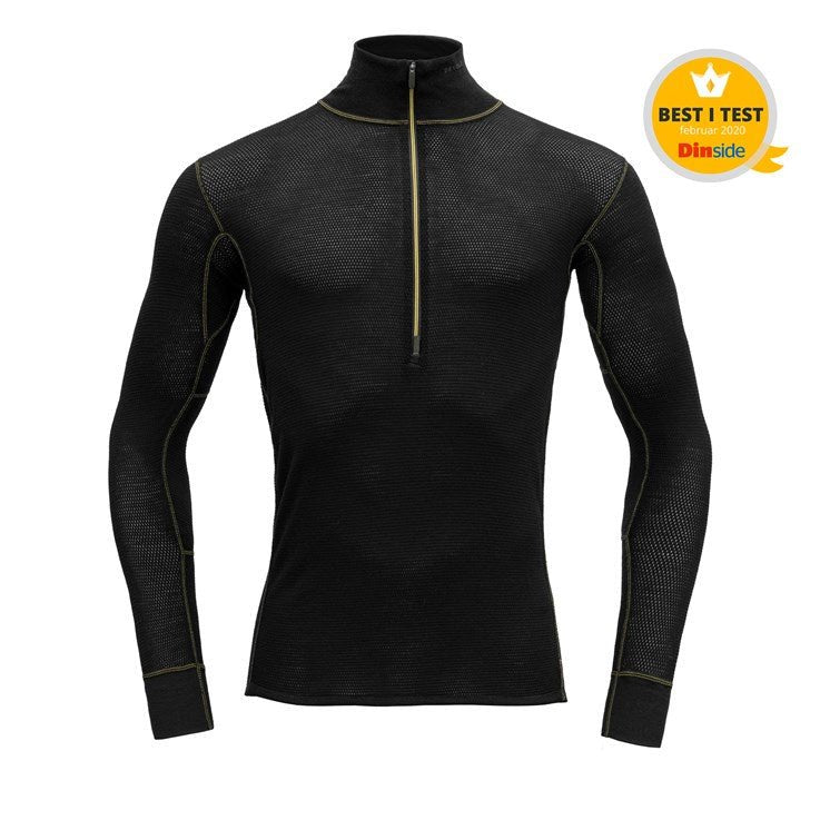 WOOL MESH 190 ZIP NECK MAN - Devold New Zealand